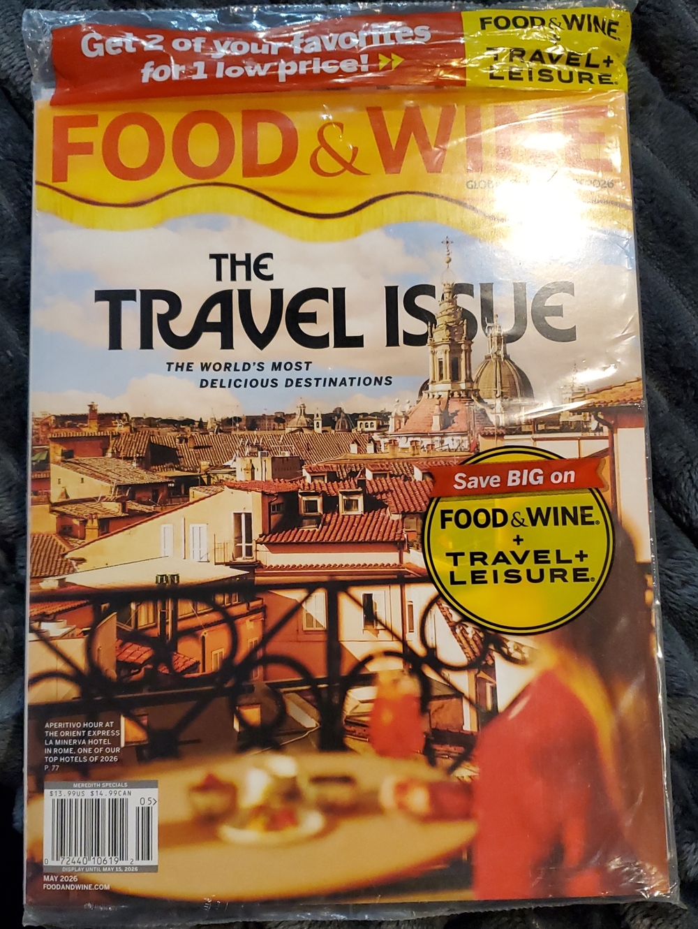 Food And Wine Travel Issue And Travel And Leisure Hotels Issue